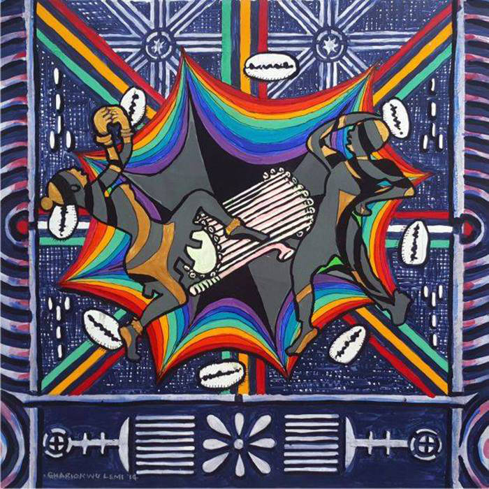 Capa do disco foi assinada por Lemi Ghariokwu, artista da Nigéria que fez as capas de 26 discos de Fela Kuti